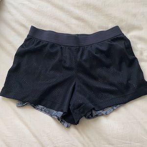 Athletic black shorts